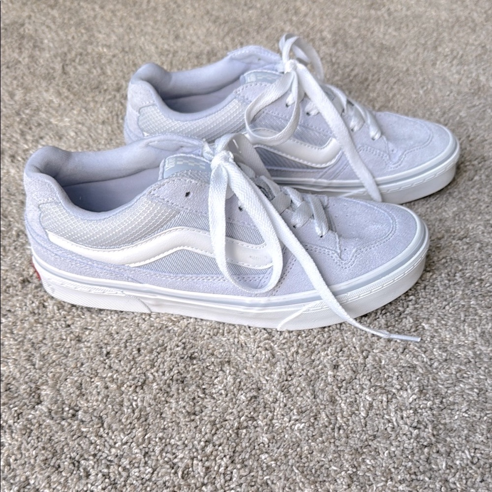 Vans Lavender Suede Sneakers